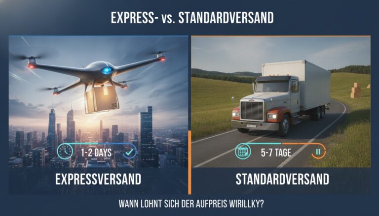Express- vs. Standardversand: Wann lohnt sich der Aufpreis wirklich?